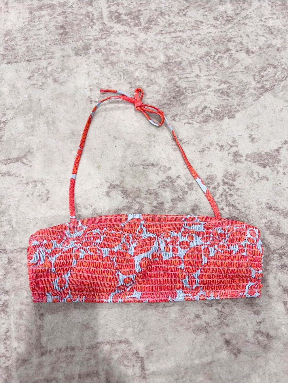 Boden Milos Smocked Bikini Top
